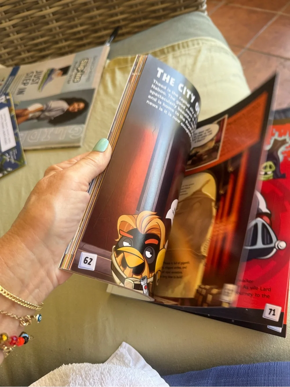 Star Wars Character Encyclopedia angry birds- Yellow Cover new
